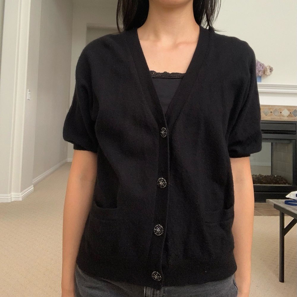 Talbots wool cardigan